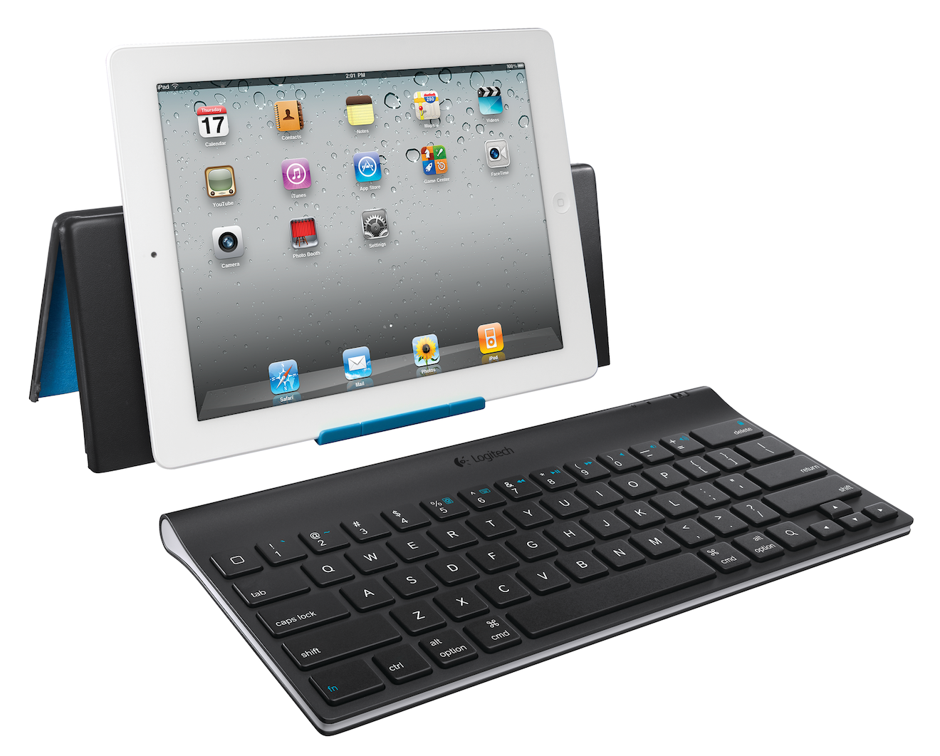 The Logitech Tablet Keyboard for iPad
