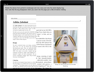 UIWebView PDF display bug on the iPad