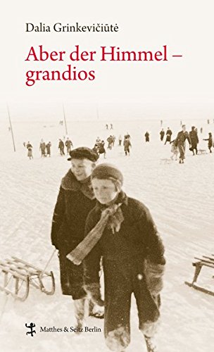 Book cover: Aber der Himmel – grandios