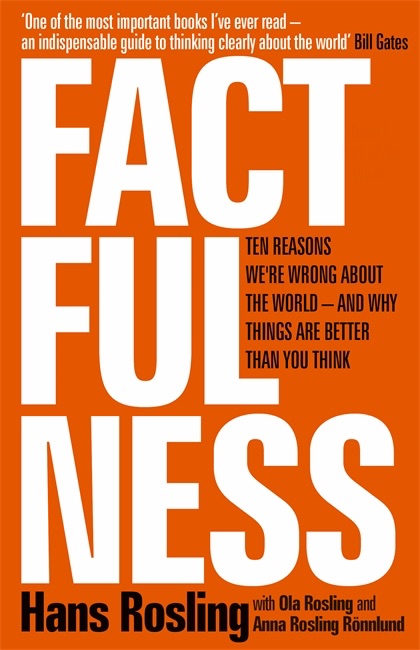 Book cover: Factfulness